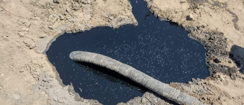 Perforaban un pozo para obtener agua potable y encontraron petróleo 