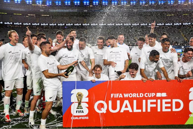 Nueva Zelanda se convirtió en el segundo clasificado al Mundial