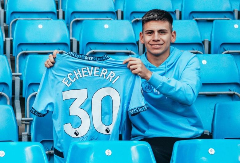 Echeverri no sería tenido en cuenta por Guardiola y podría salir cedido a la Lazio