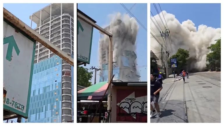 Del epicentro en Myanmar al caos en Bangkok: así se vivió el terremoto en el sudeste asiático
