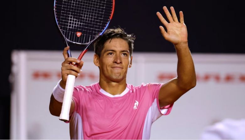 Sebastián Báez tuvo un gran avance en el ranking ATP
