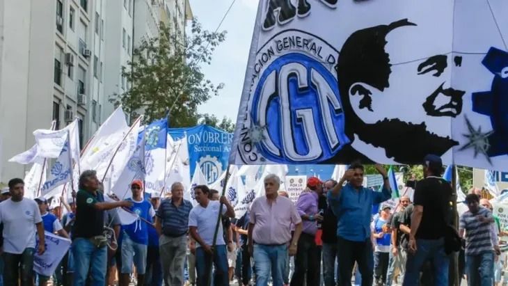La CGT inició el tercer paro general contra el gobierno de Javier Milei