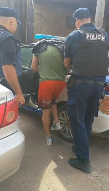 Un hombre fue detenido en Villa Nueva por herir a otro con un arma de fuego 