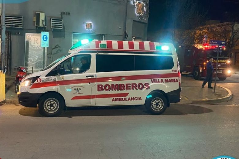 Motociclista herido en choque auto-moto en pleno centro