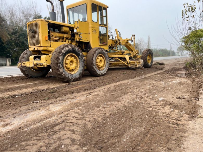 Villa Nueva: Realizan mantenimiento en ingresos a la ciudad