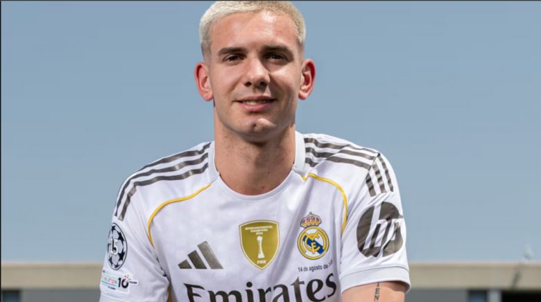 Mastantuono fue presentado en el Real Madrid: "Voy a dejar la vida"