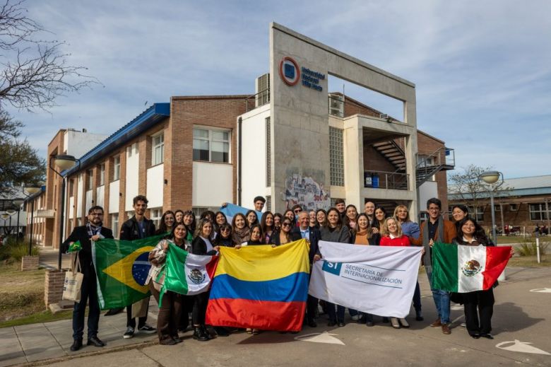 Estudiantes internacionales de intercambio en la UNVM