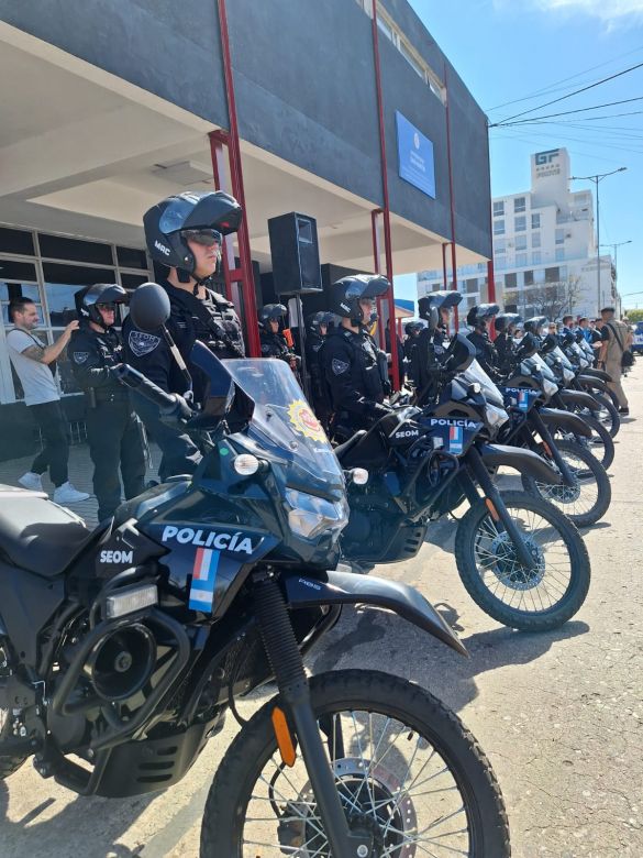 Se inauguró la sede del Servicio Especial de Operaciones Motorizadas 