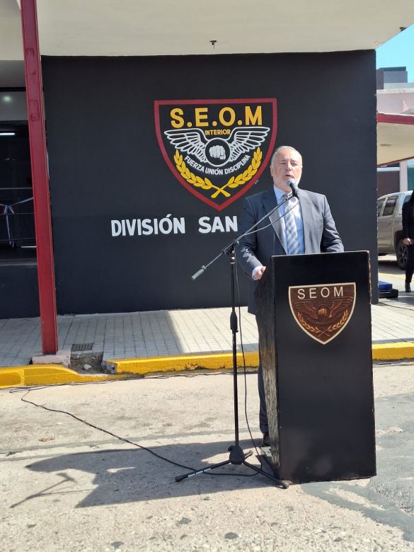 Se inauguró la sede del Servicio Especial de Operaciones Motorizadas 
