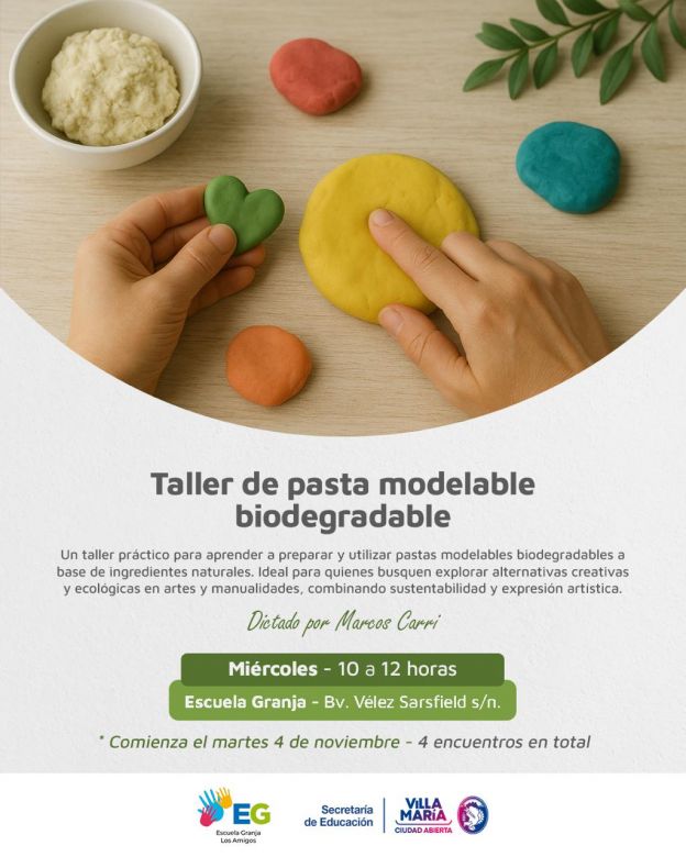 En noviembre comienzan nuevos talleres en la Escuela Granja