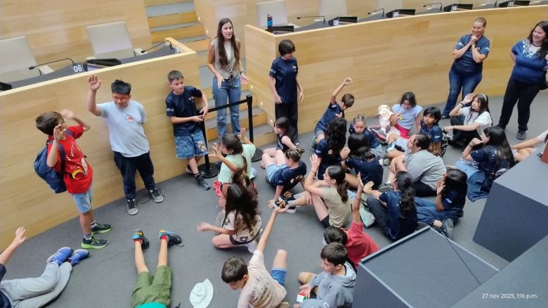 Ni&ntilde;os del programa "Ahora las Infancias" realizaron una visita a C&oacute;rdoba