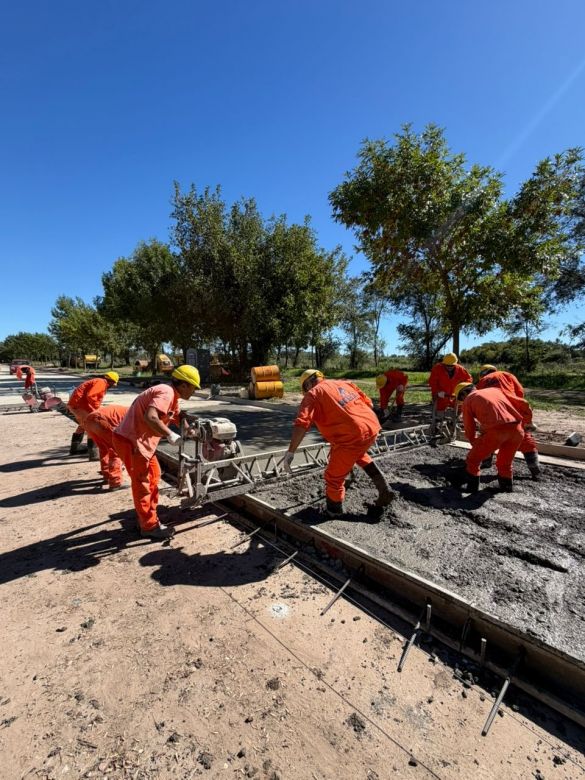 La pavimentaci&oacute;n de Avenida Savio alcanza un 85% de avance
