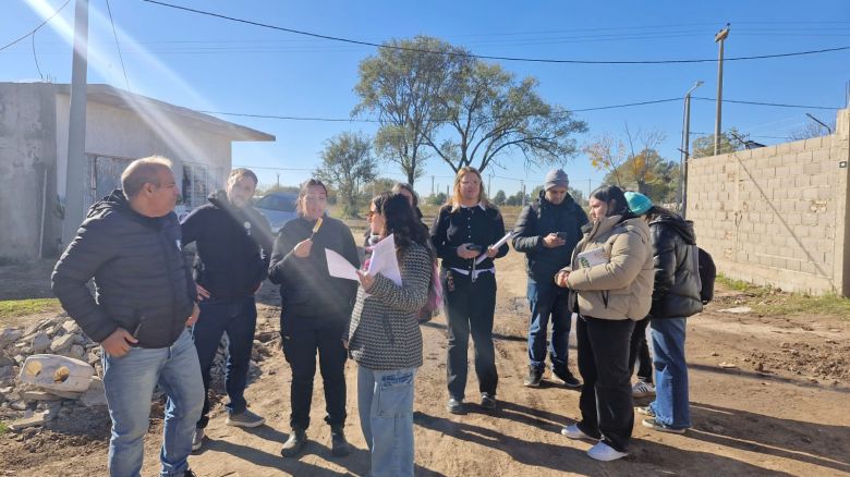 Villa Mar&iacute;a alcanzar&aacute; el 100% de agua potable con las obras en barrio Las Acacias