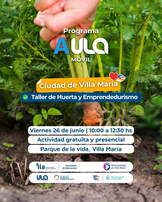 Villa Mar&iacute;a abre inscripciones para talleres gratuitos de oficios verdes y econom&iacute;a circular