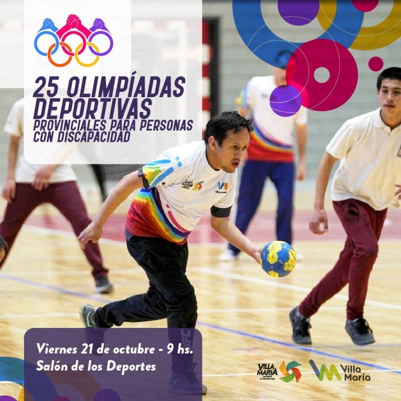 Hoy comienzan las Olimpíadas Deportivas para personas con discapacidad.